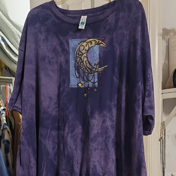 Purple Moon Graphic Tee - Picture 1 of 4